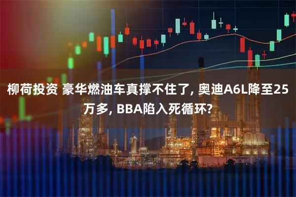 柳荷投资 豪华燃油车真撑不住了, 奥迪A6L降至25万多, BBA陷入死循环?